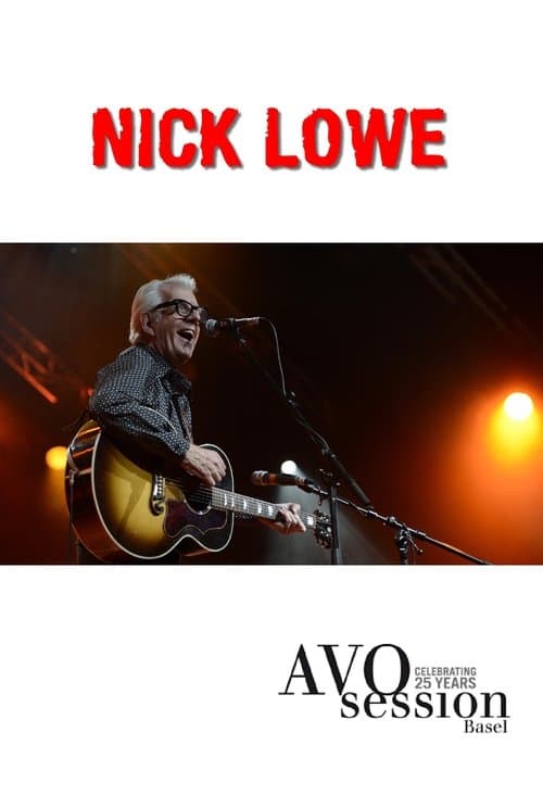 Nick Lowe: AVO Sessionのポスター