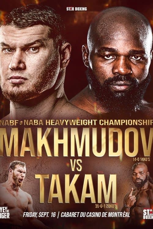 Arslanbek Makhmudov vs. Carlos Takamのポスター