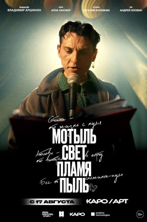 Мотыль. Свет. Пламя. Пыльのポスター