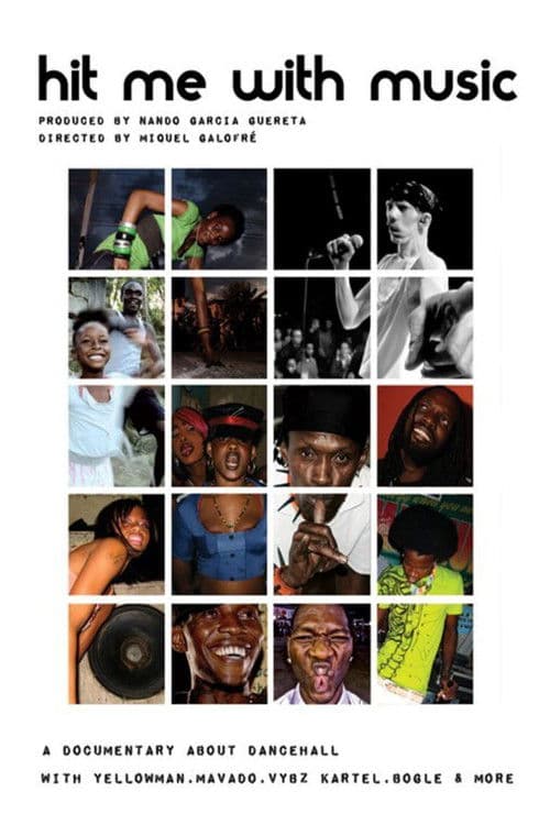 Hit me with musicのポスター