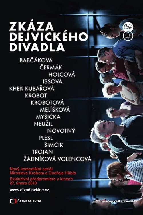 Zkáza Dejvického divadlaのポスター