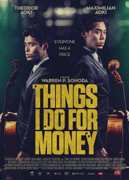 Things I Do for Moneyのポスター