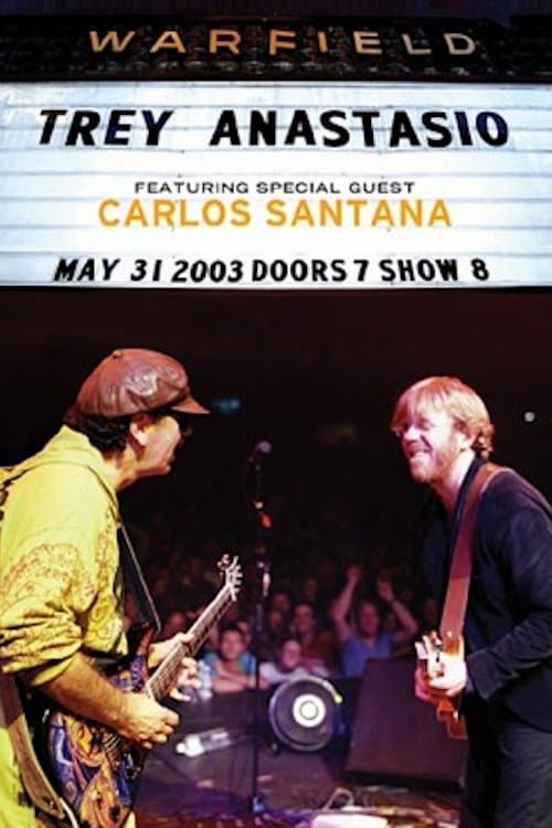 Trey Anastasio: Live at the Warfieldのポスター