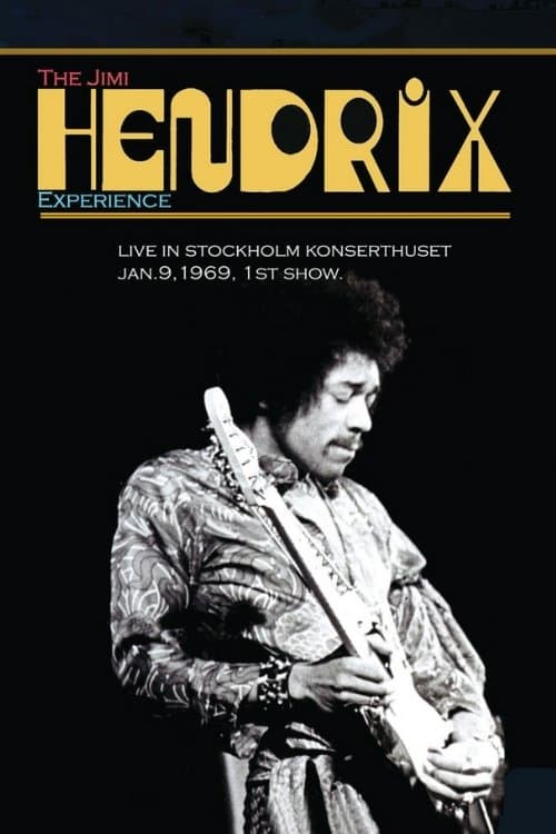 Jimi Hendrix Live in Stockholm 1969のポスター