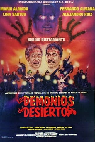 Los demonios del desiertoのポスター
