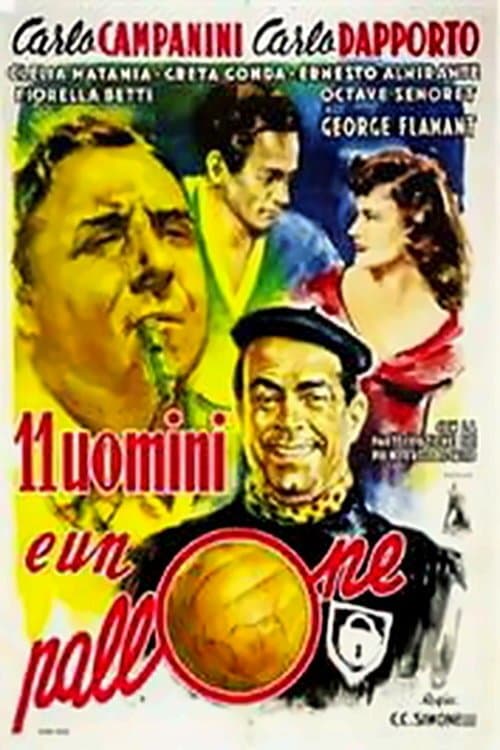 11 uomini e un palloneのポスター