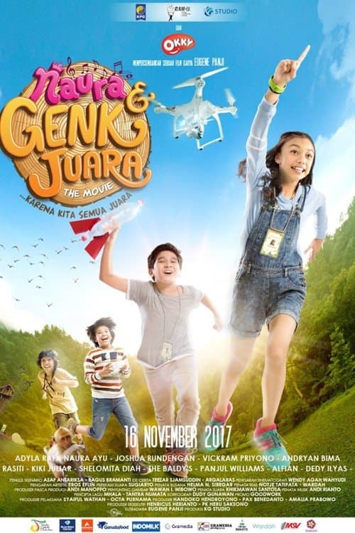 Naura & Genk Juara The Movieのポスター