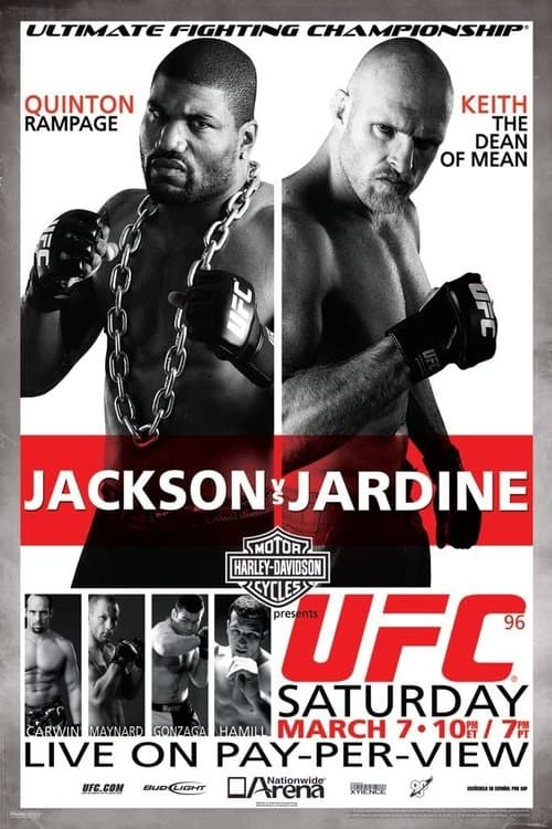 UFC 96: Jackson vs. Jardineのポスター