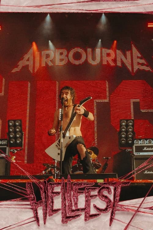 Airbourne Live at Hellfest 2025のポスター