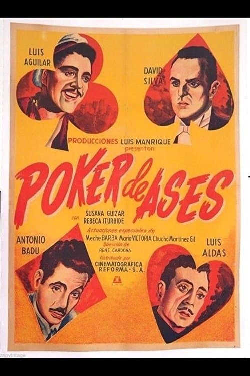 Póker de asesのポスター