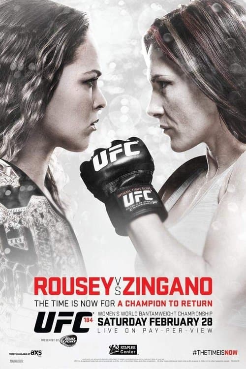 UFC 184: Rousey vs. Zinganoのポスター