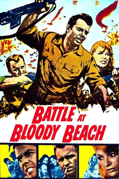 Battle at Bloody Beachのポスター