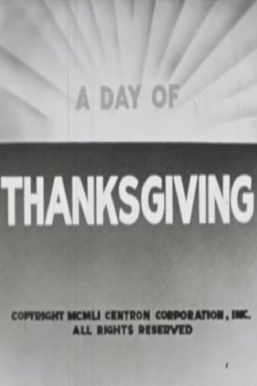 A Day Of Thanksgivingのポスター