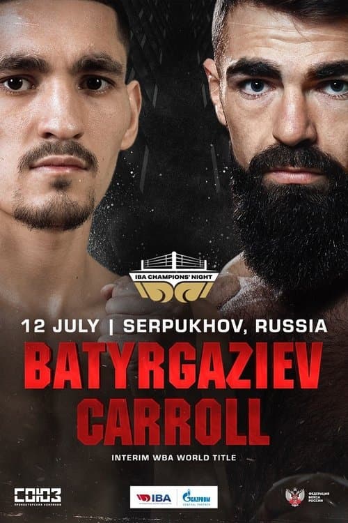 Albert Batyrgaziev vs. Jono Carrollのポスター