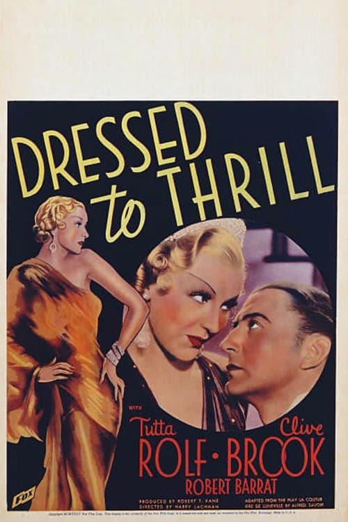 Dressed to Thrillのポスター