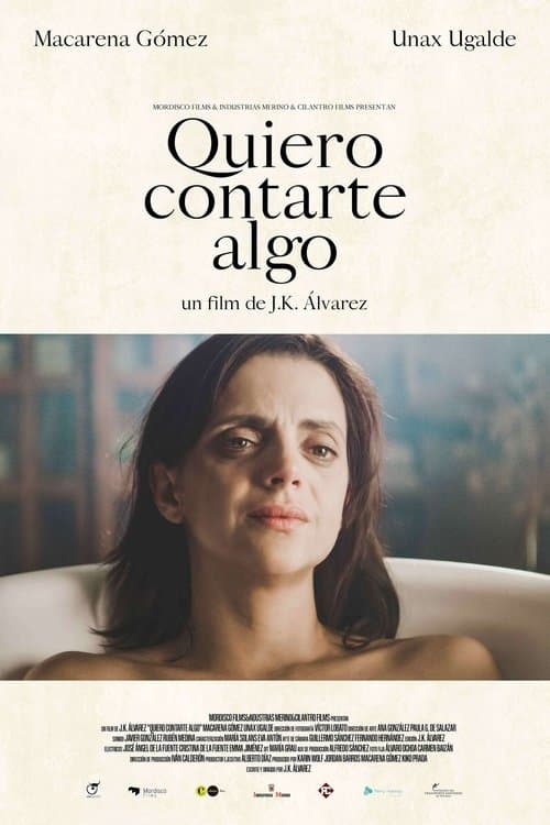 Quiero Contarte Algoのポスター