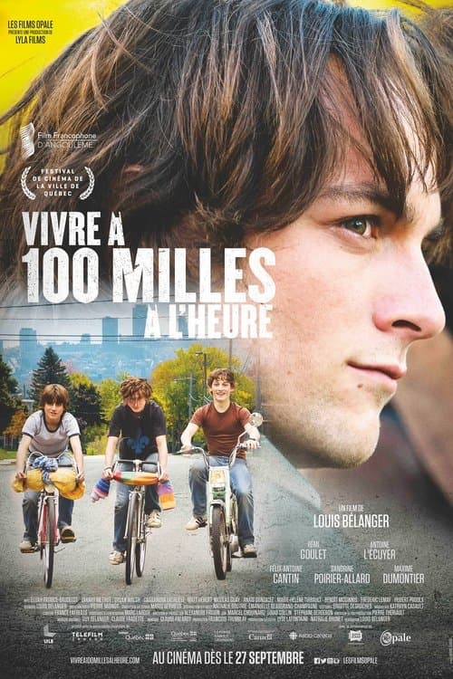 Vivre à 100 milles à l'heureのポスター