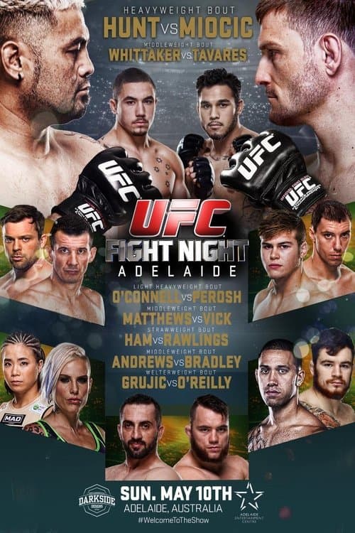 UFC Fight Night 65: Miocic vs. Huntのポスター