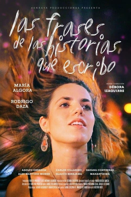 Las frases de las historias que escriboのポスター