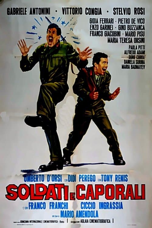 Soldati e caporaliのポスター