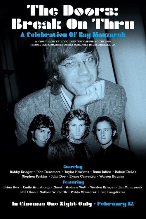 The Doors: Break on Thru - A Celebration of Ray Manzarekのポスター