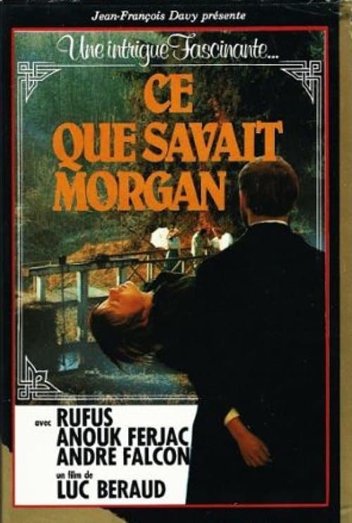 Ce que savait Morganのポスター