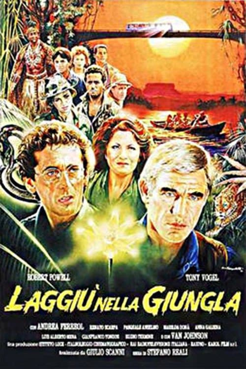 Laggiù nella giunglaのポスター