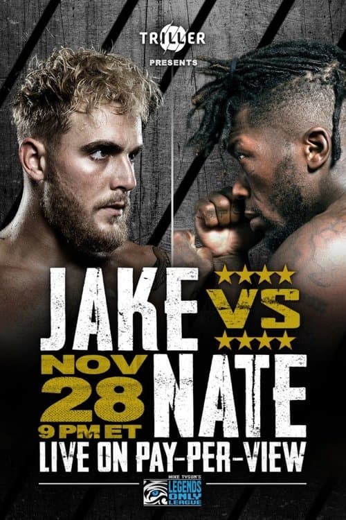 Jake Paul vs. Nate Robinsonのポスター