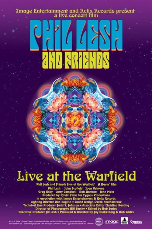 Phil Lesh and Friends: Live at the Warfieldのポスター