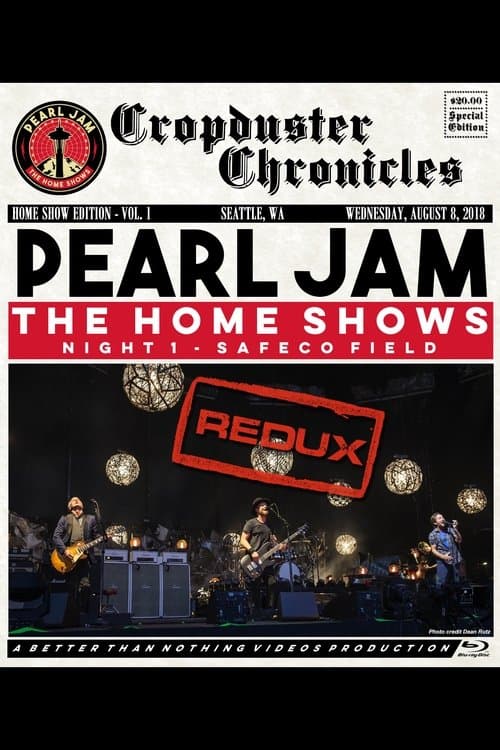 Pearl Jam: Safeco Field 2018 - Night 1 - The Home Shows [Nugs]のポスター