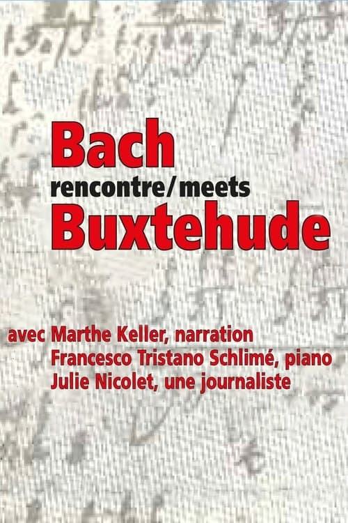 Bach rencontre Buxtehudeのポスター