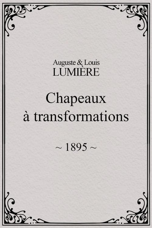 Chapeaux à transformationのポスター
