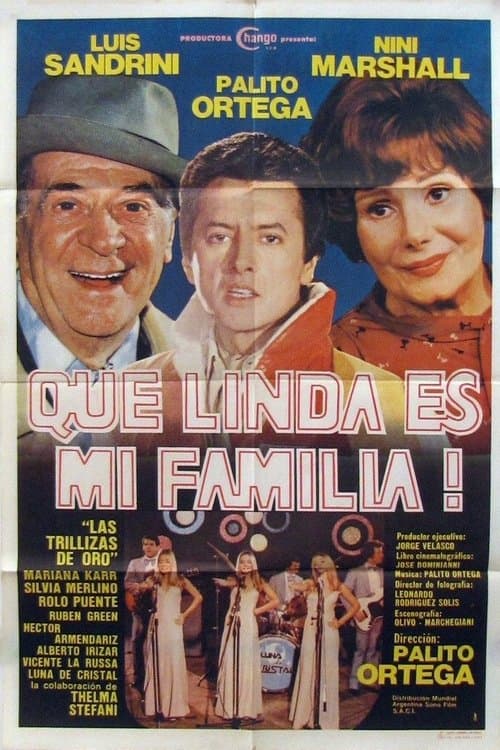 ¡Qué linda es mi familia!のポスター