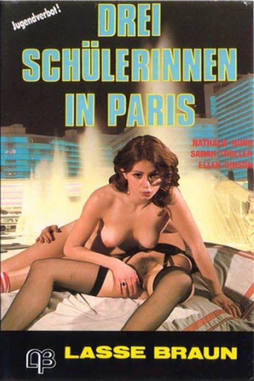 Trois lycéennes à Parisのポスター
