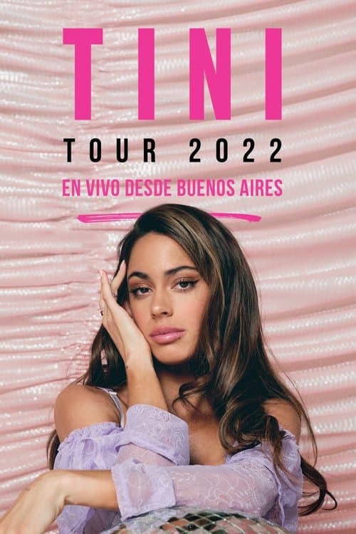 Tini Tour 2022, en vivo desde Buenos Airesのポスター