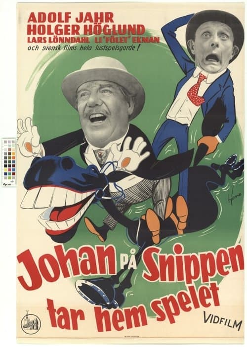 Johan på Snippen tar hem speletのポスター