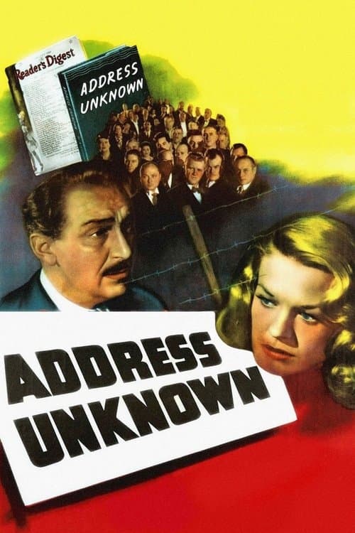 Address Unknownのポスター