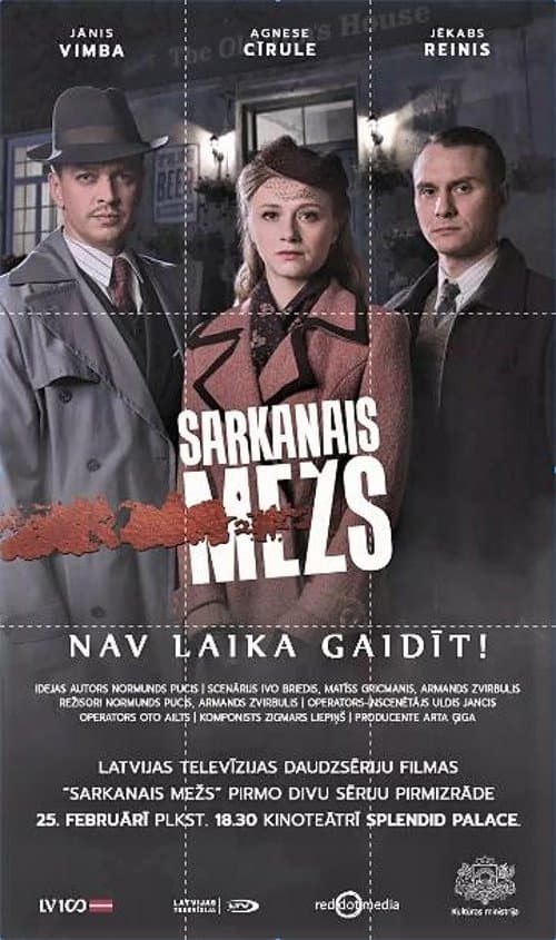Sarkanais mežsのポスター