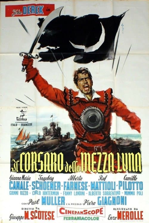 Il corsaro della mezzalunaのポスター