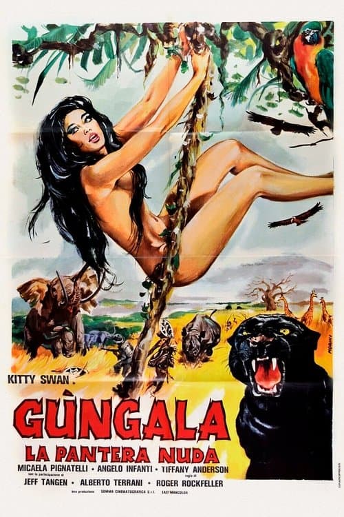 Gungala la pantera nudaのポスター