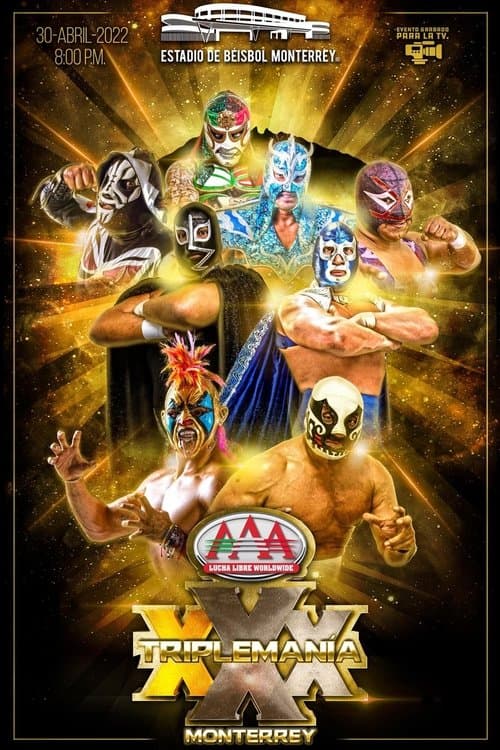 AAA Triplemania XXX: Monterreyのポスター