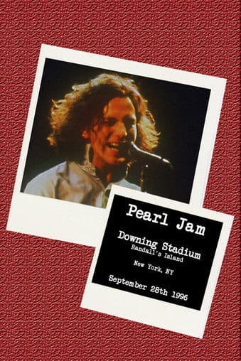 Pearl Jam: Downing Stadium, NY 1996のポスター