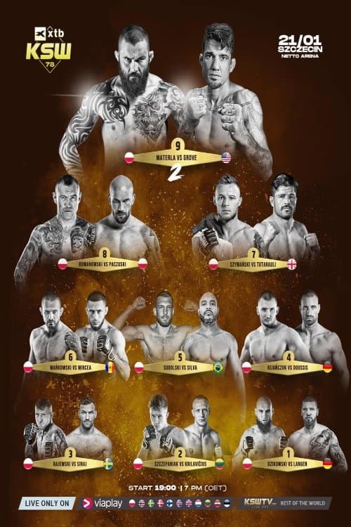 KSW 78のポスター