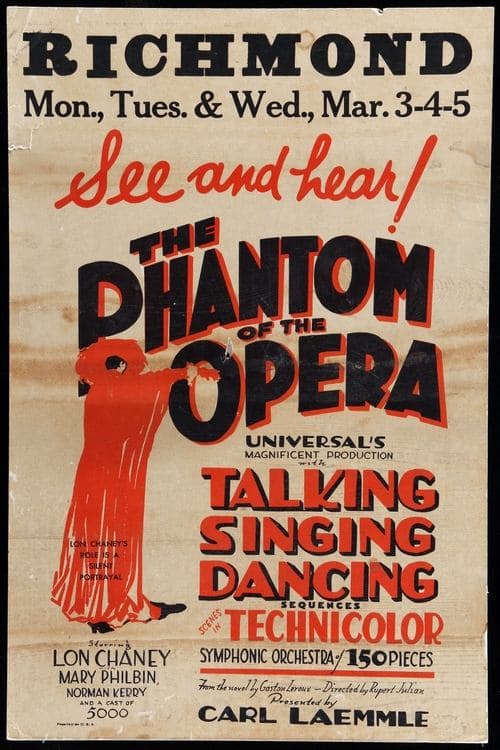The Phantom of the Operaのポスター