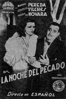 La noche del pecadoのポスター