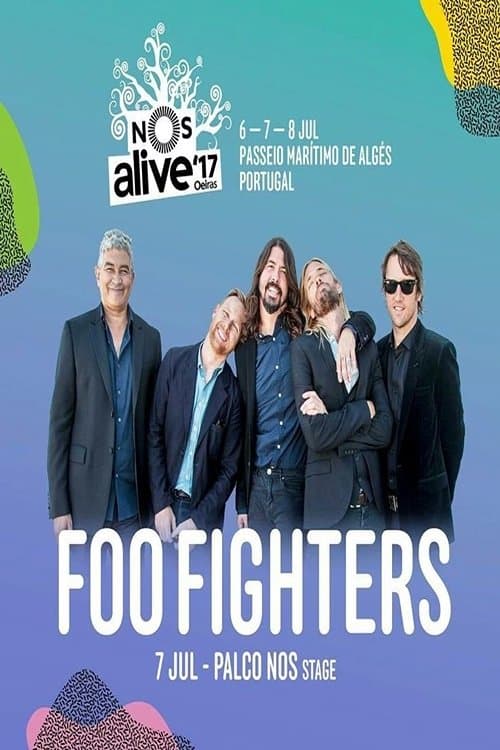 Foo Fighters - NOS Alive 2017のポスター