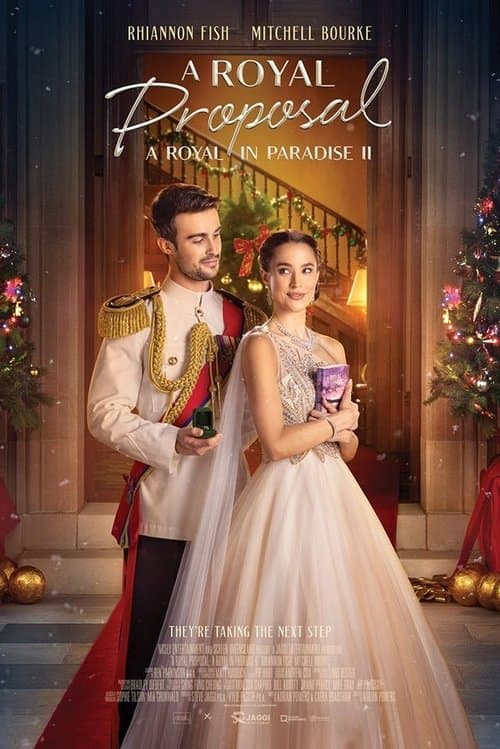 A Christmas Castle Proposal: A Royal in Paradise IIのポスター