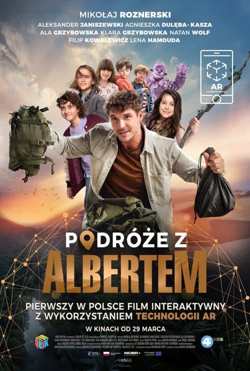 Podróże z Albertemのポスター