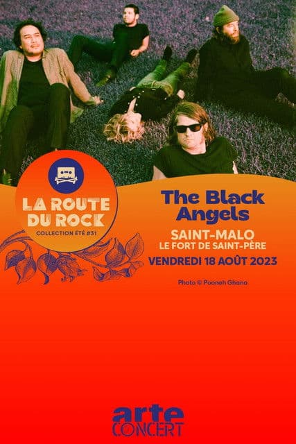 The Black Angels - La Route du Rock 2023のポスター