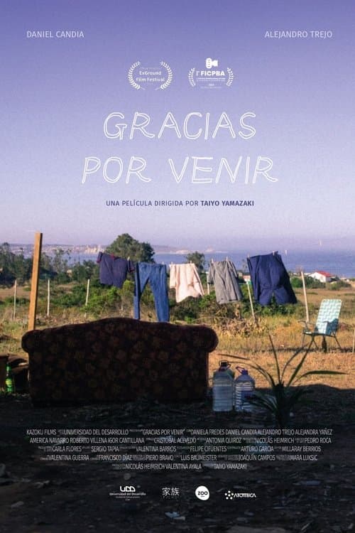 Gracias por venirのポスター